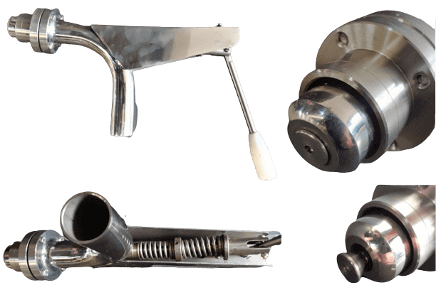 valvula amostragem celulose