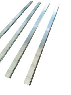 faca reta serrilhada